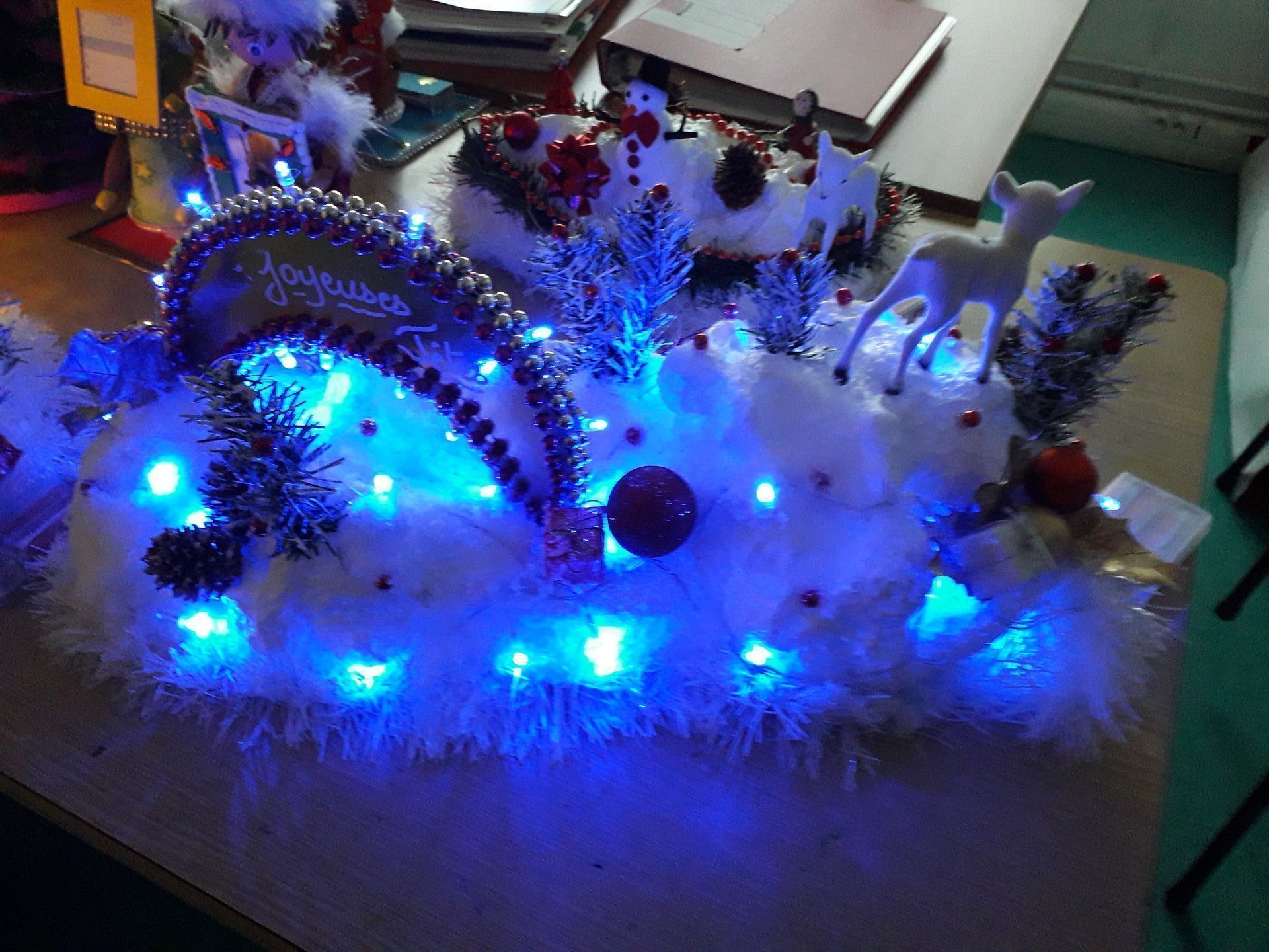 mes creations centre de table